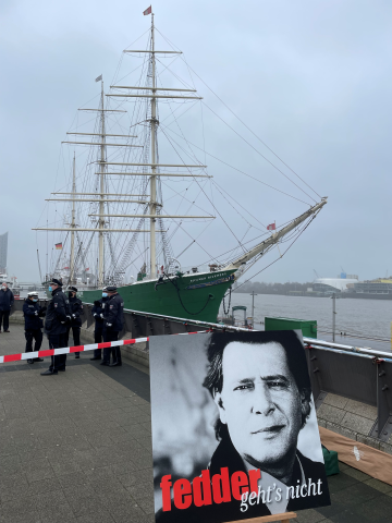 Die Jan-Fedder-Promenade bietet einen der wohl besten Ausblicke der Stadt.