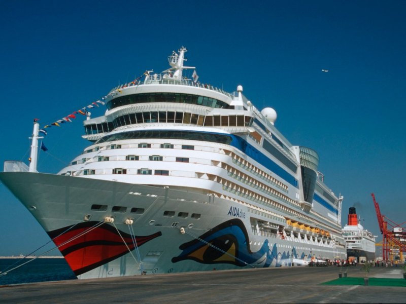 Aida Diva Warnemünde Kreuzfahrt Karibik Pandemie Hafen