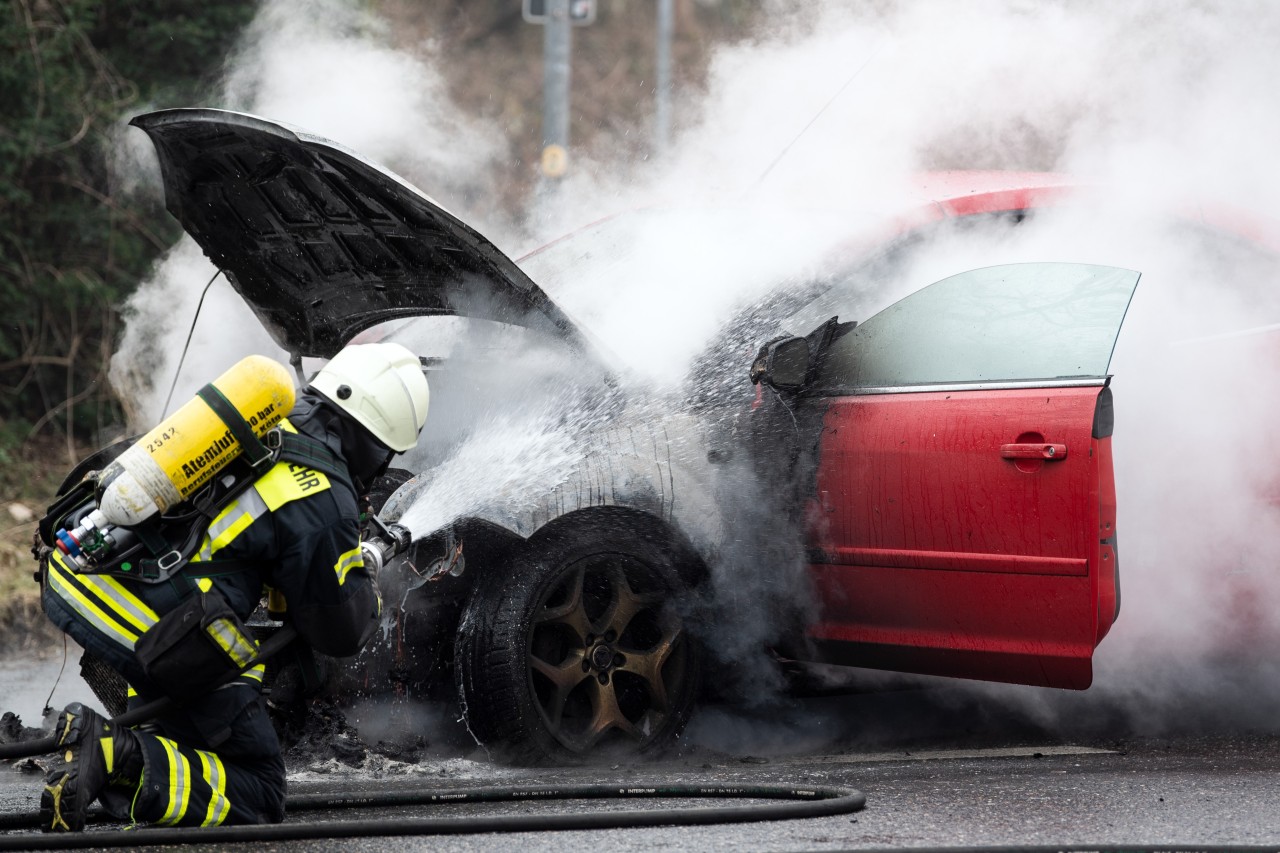 Die Feuerwehr Westerland war mit einem Großaufgebot vor Ort (Symbolbild). 