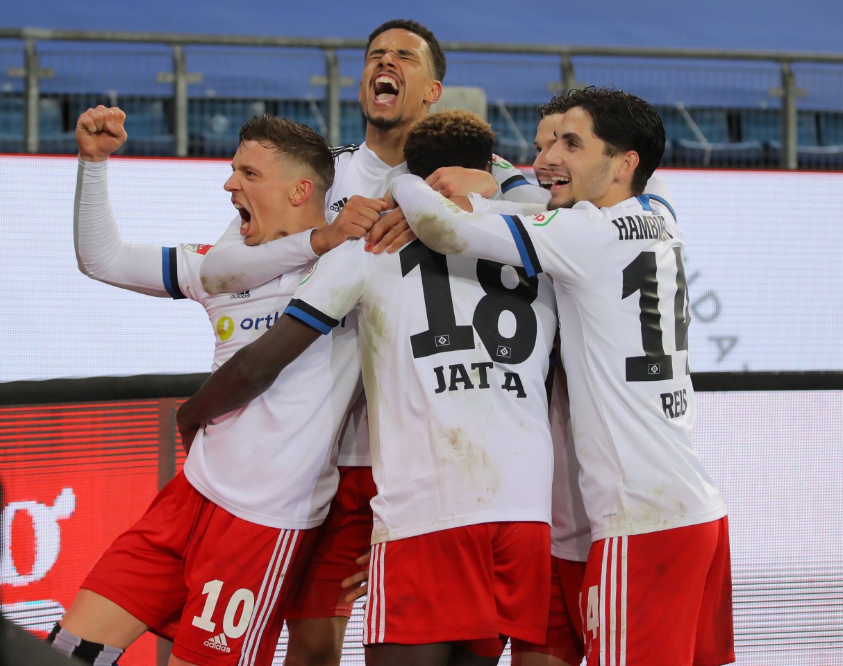 Der Hamburger SV ist in Feierlaune.