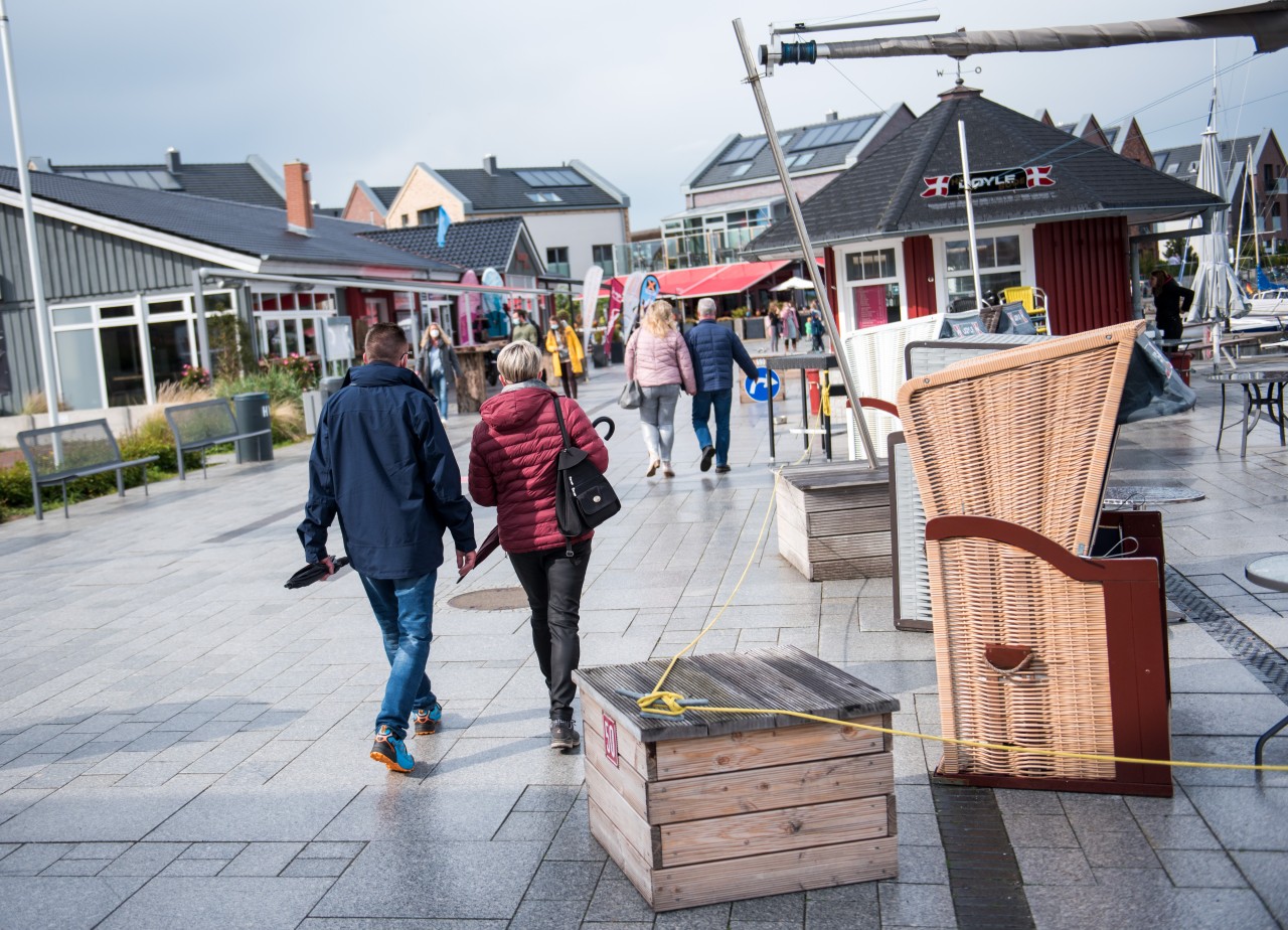 In der Nähe der Promenade von Heiligenhafen hat sich einiges verändert. 