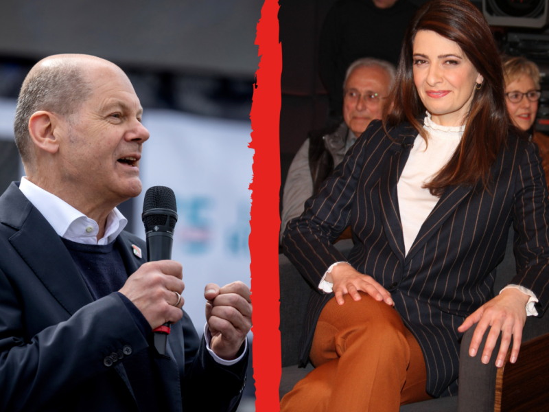 Linda Zervakis Olaf Scholz Louis Klamroth ProSieben