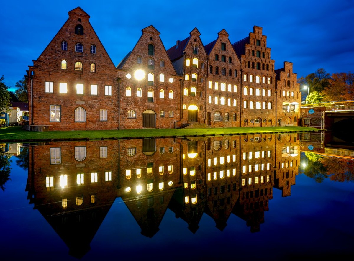 Lübeck Fotograf Facebook Himmel Sonnenuntergang Stadt Marienkirche Natur