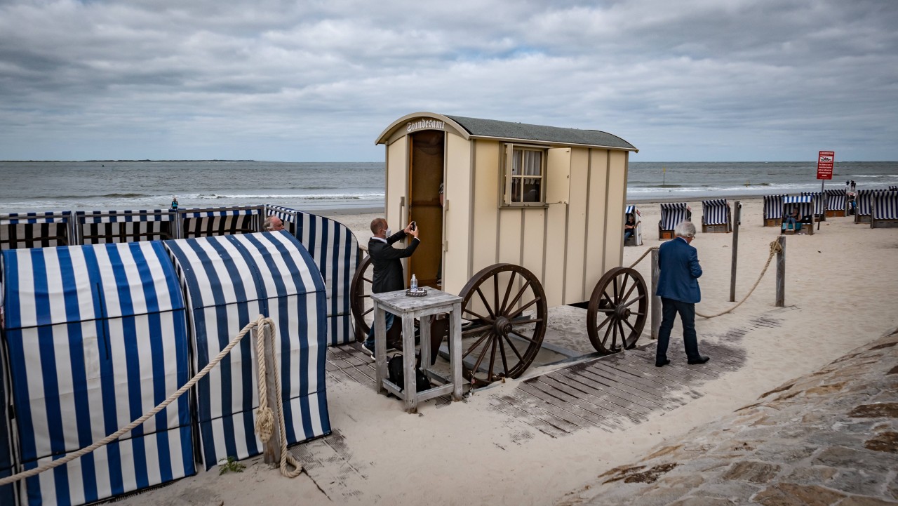 Das Trauzimmer auf der Insel Norderney.