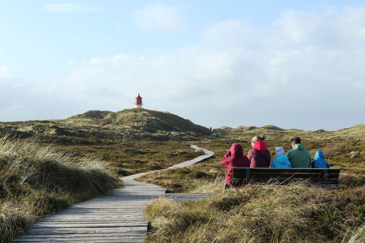 Idyllische Szene auf der Nordsee-Insel Amrum.