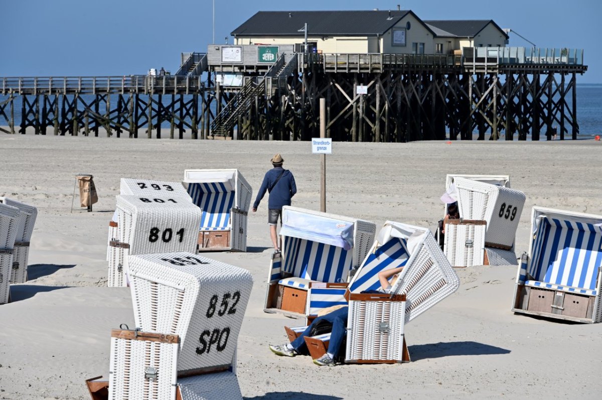 Nordsee Pfingsten Wochenende St Peter Ording Helogland Sylt Amrum Föhr