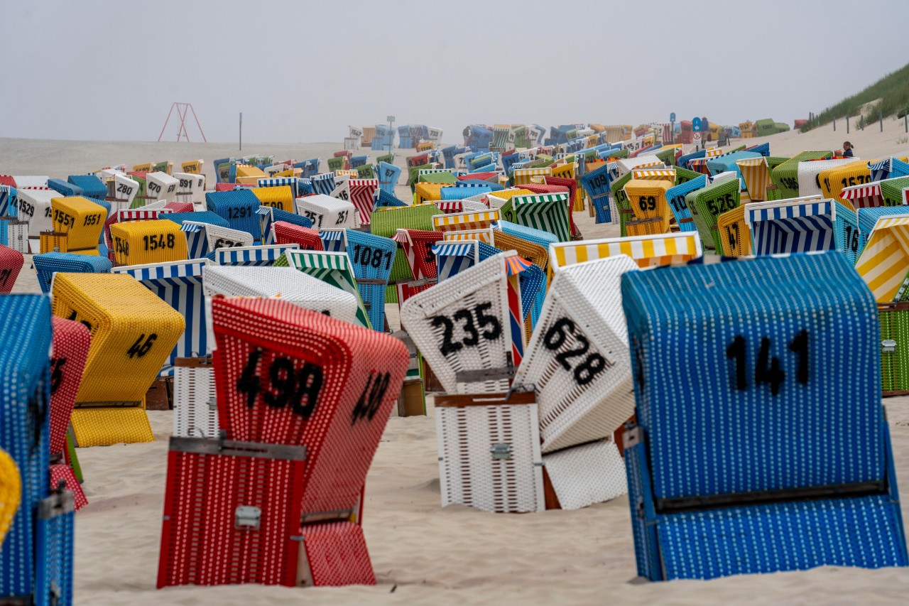 Strandkörbe auf Langeoog