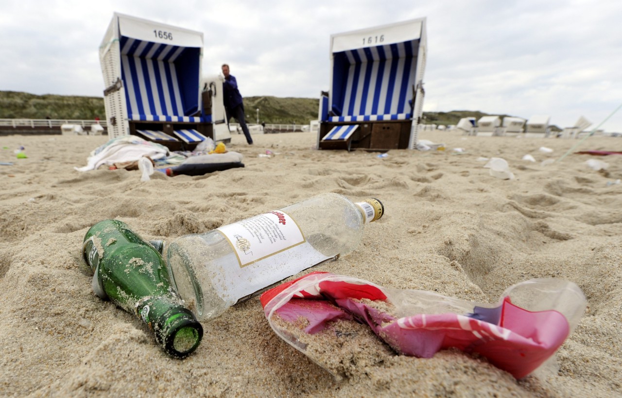 Müll auf Sylt: Ein gewaltiges Problem.