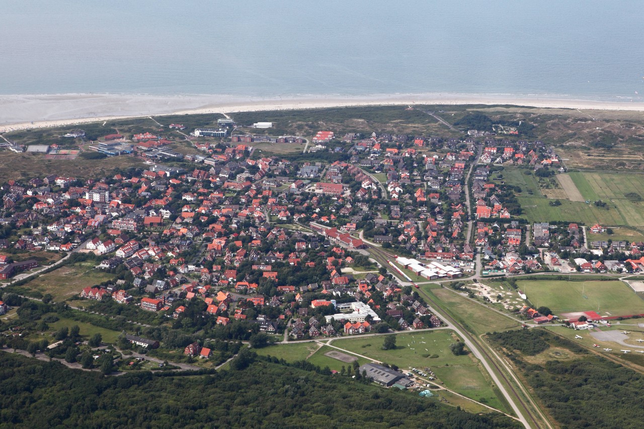 Die ostfriesische Insel Langeoog.