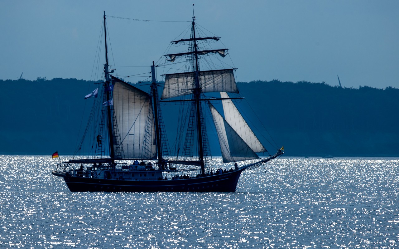 Die Flensburgerinnen waren mit Traditionsseglern auf der Ostsee und Nordsee unterwegs.