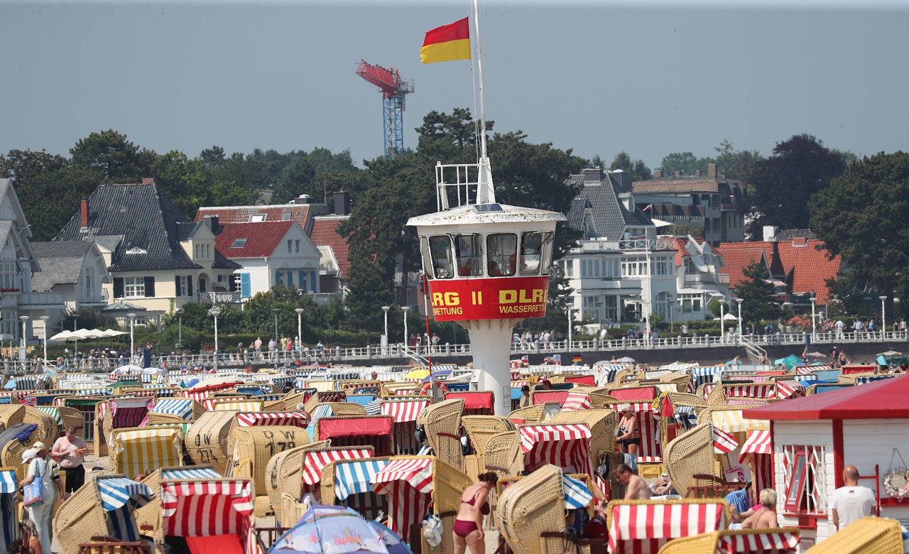 An der Ostsee haben sich in diesem Jahr besonders viele Badegäste getummelt.