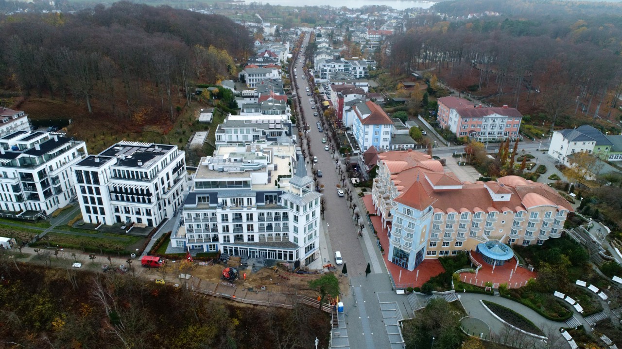 Blick auf Sellin auf Rügen 