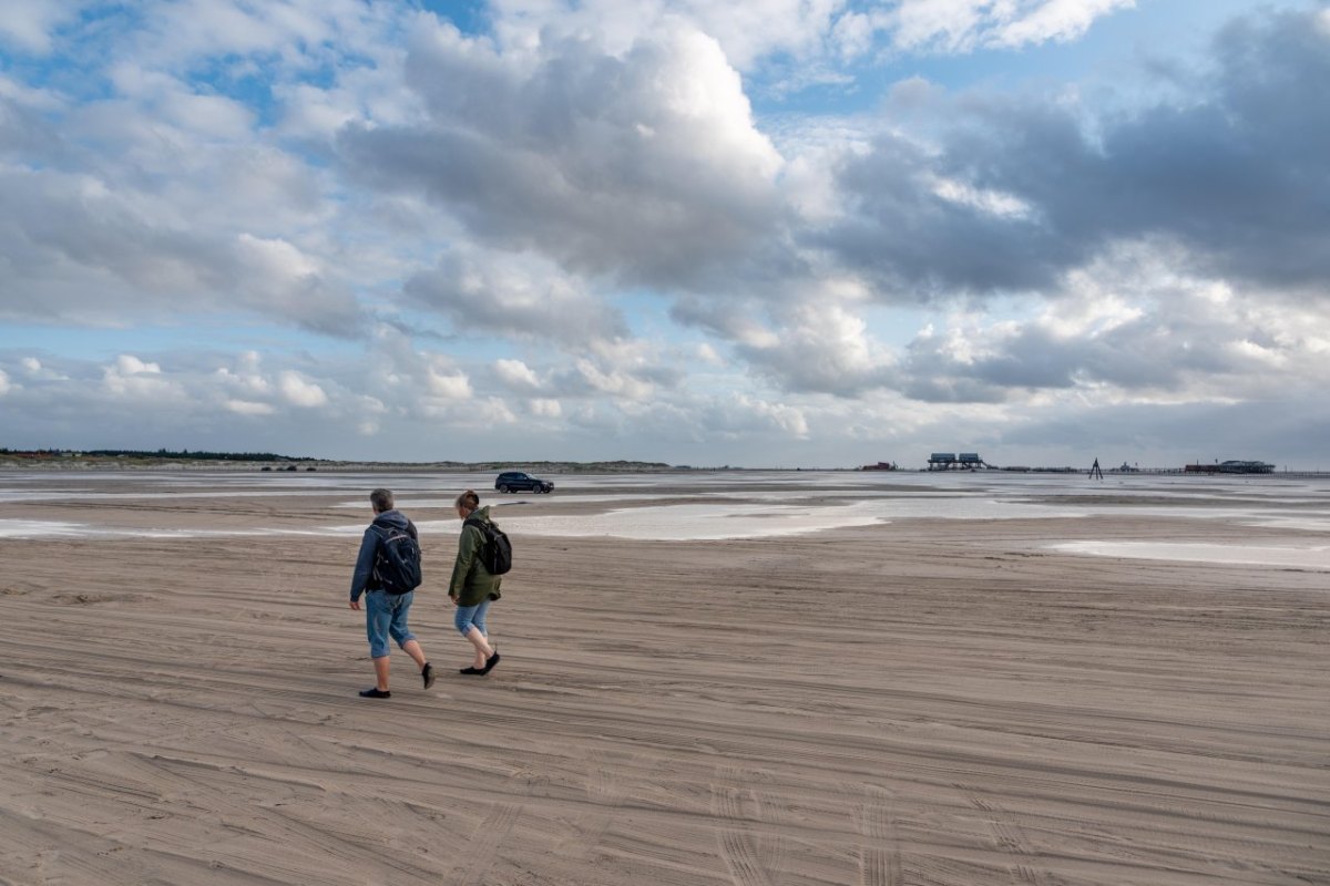 Sankt Peter-Ording Nordsee Nordfriesland Modellprojekt Testpflicht