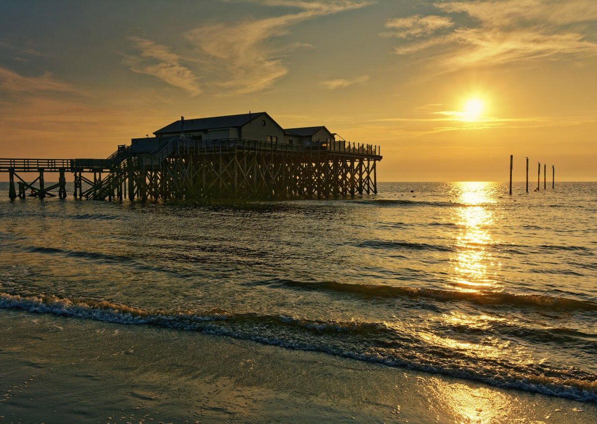 Sankt Peter-Ording Nordsee Schutzstation Wattenmeer Westerhever Pellworm