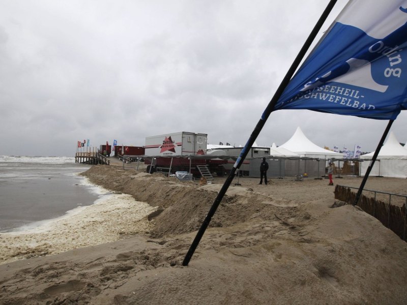 Sankt Peter-Ording (SPO) Hund Kind Familie spazieren Albtraum Nordsee Strand Gezeiten Meer Watt