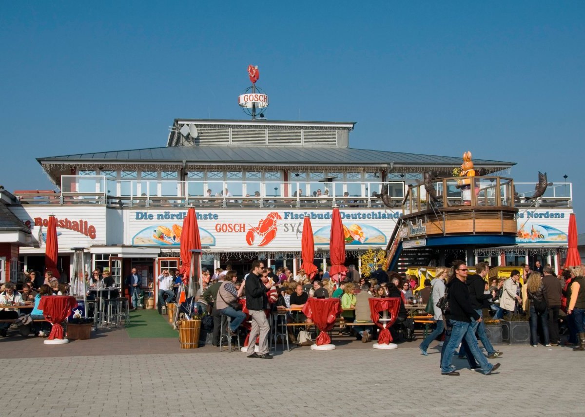 Sylt Gosch Restaurant Urlaub Essen List die Seenot