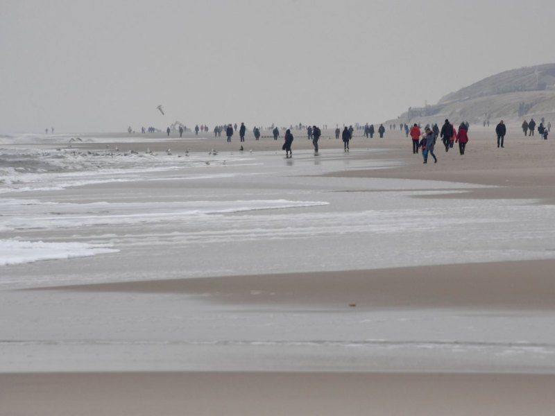 Sylt sturm urlaub herbst wetter regen Strand Nordsee Insel Sonne