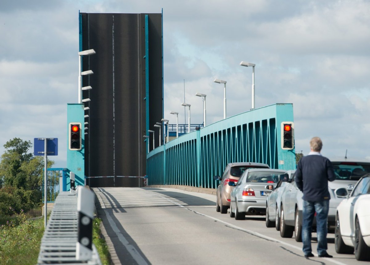 Usedom Zecheriner Brücke B110