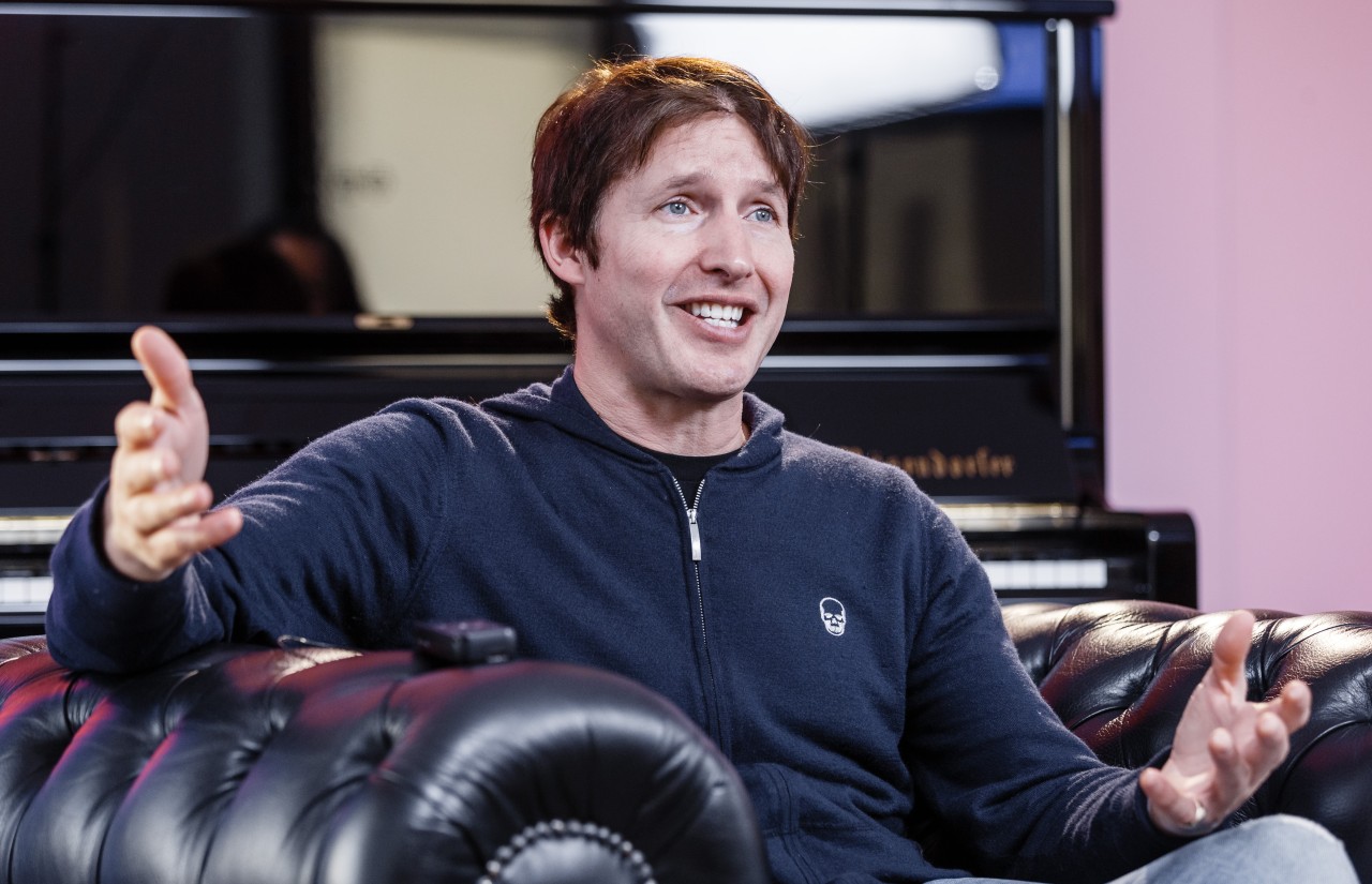 Konzert in der Elphi? James Blunt war da, aber keine Zuschauer.