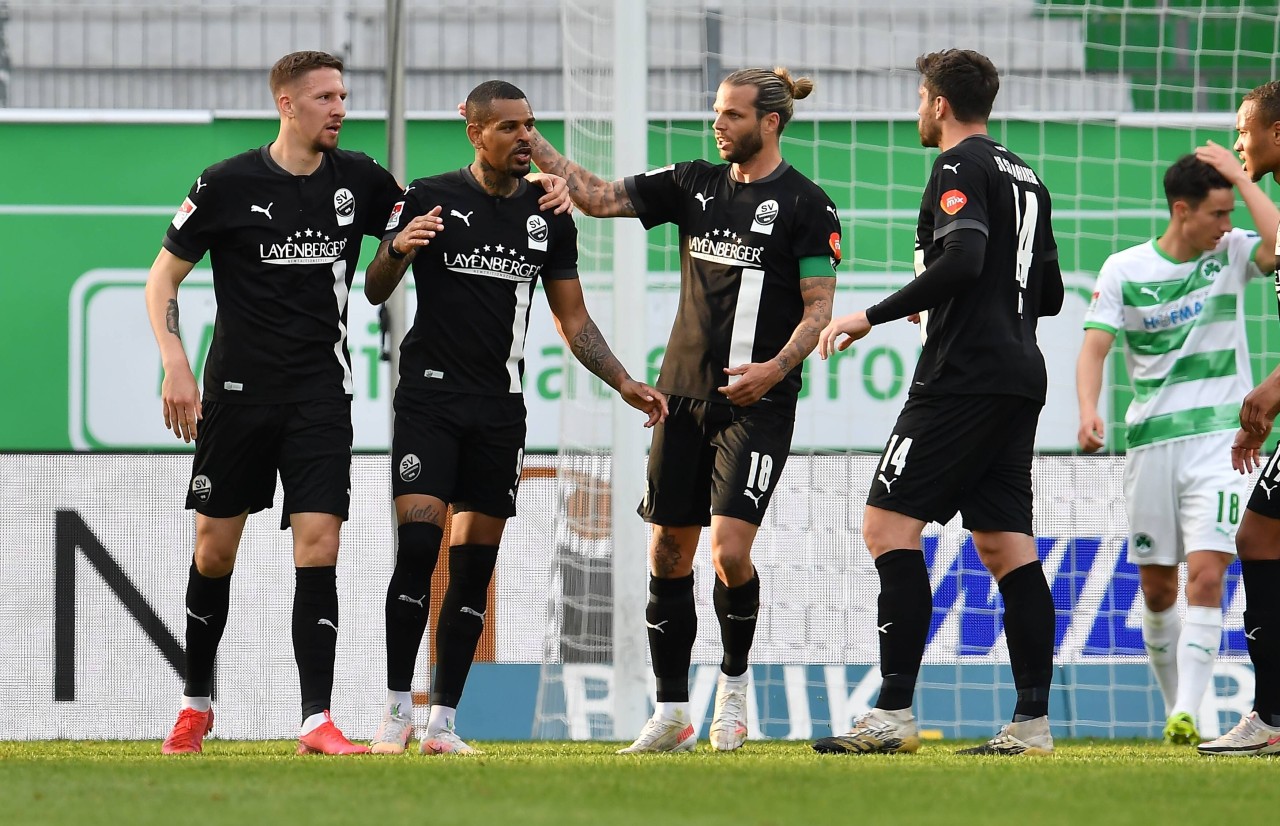 Beim Spiel gegen den Hamburger SV wird Daniel Keita-Ruel nicht mehr im Kader des SV Sandhausen sein.