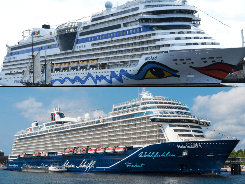Aida und Mein Schiff