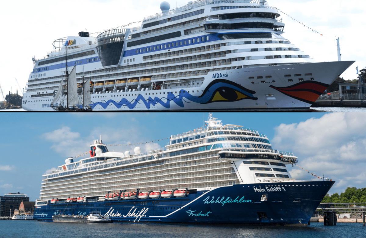 Aida und Mein Schiff