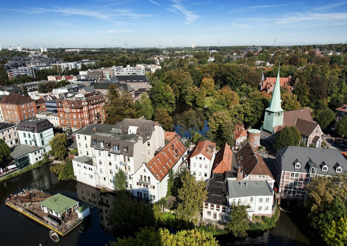 Bergedorf Hamburg Hafen Deich St. Pauli Petri Land Altengamme Marschlande.jpg