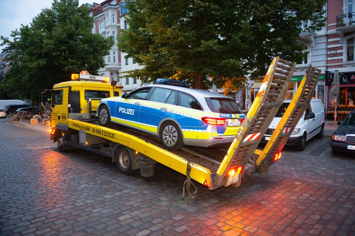 Hamburg Polizei Sternschanze Schulterblatt Rote Flora