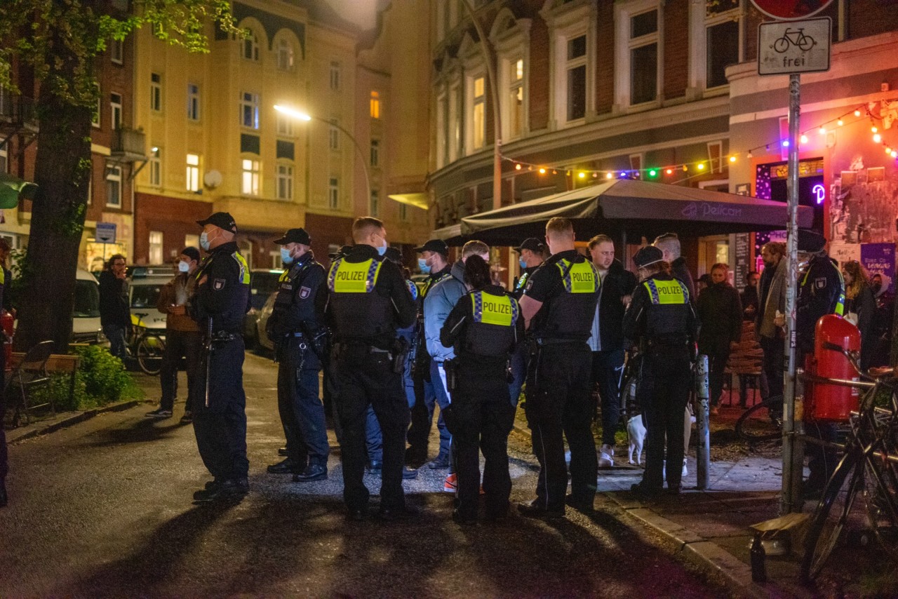 Chaos in Hamburg-St. Pauli!