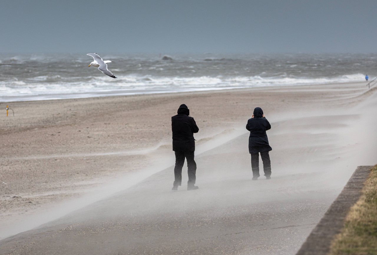 Die Nordsee kann auf Inseln wie Norderney zur Gefahr werden. (Symbolbild)