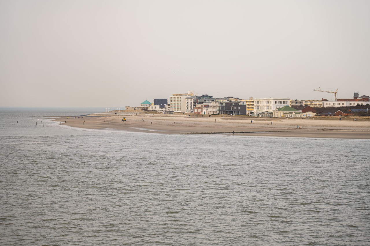 Blick auf Norderney.