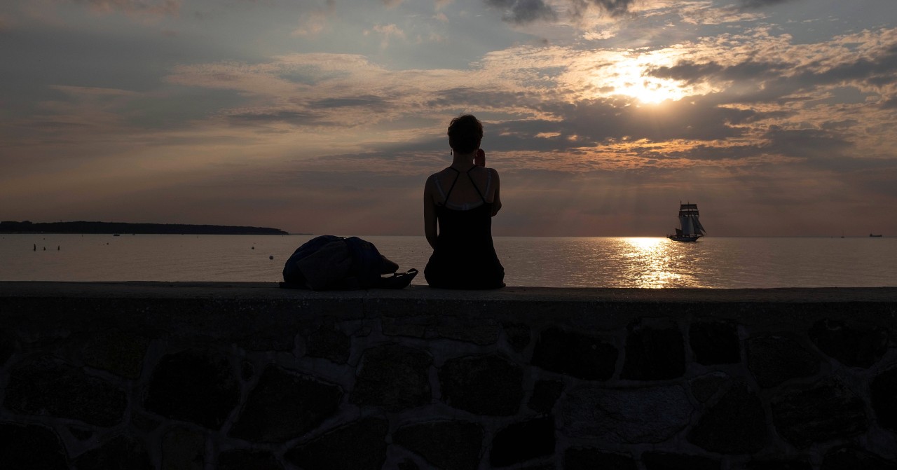 Idylle am Ostsee-Strand