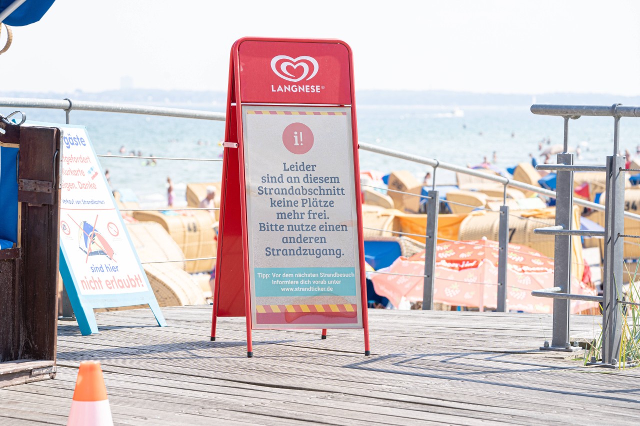 Die Strände der Ostsee sind im Sommer oft überfüllt