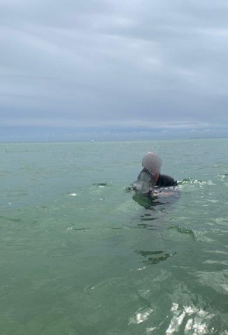 Fotos und Video der abscheulichen Aktion in der Ostsee wurden der Polizei zur Verfügung gestellt.