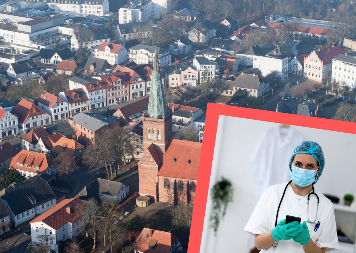 Rügen Sana Krankenhaus Pizzeria Mehana-Kastanie Bergen