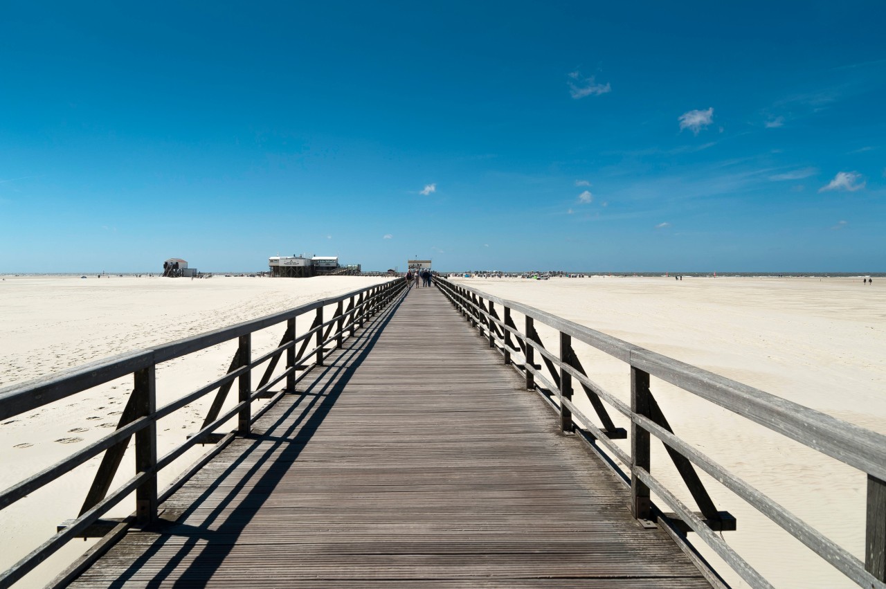 Manche Büsum-Fans finden den Weg an den Strand nach Sankt Peter-Ording (SPO) zu weit (Symbolbild).