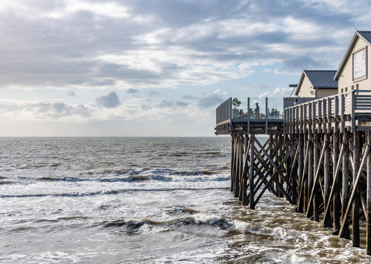 Sankt Peter-Ording Schutzstation Wattenmeer Strand