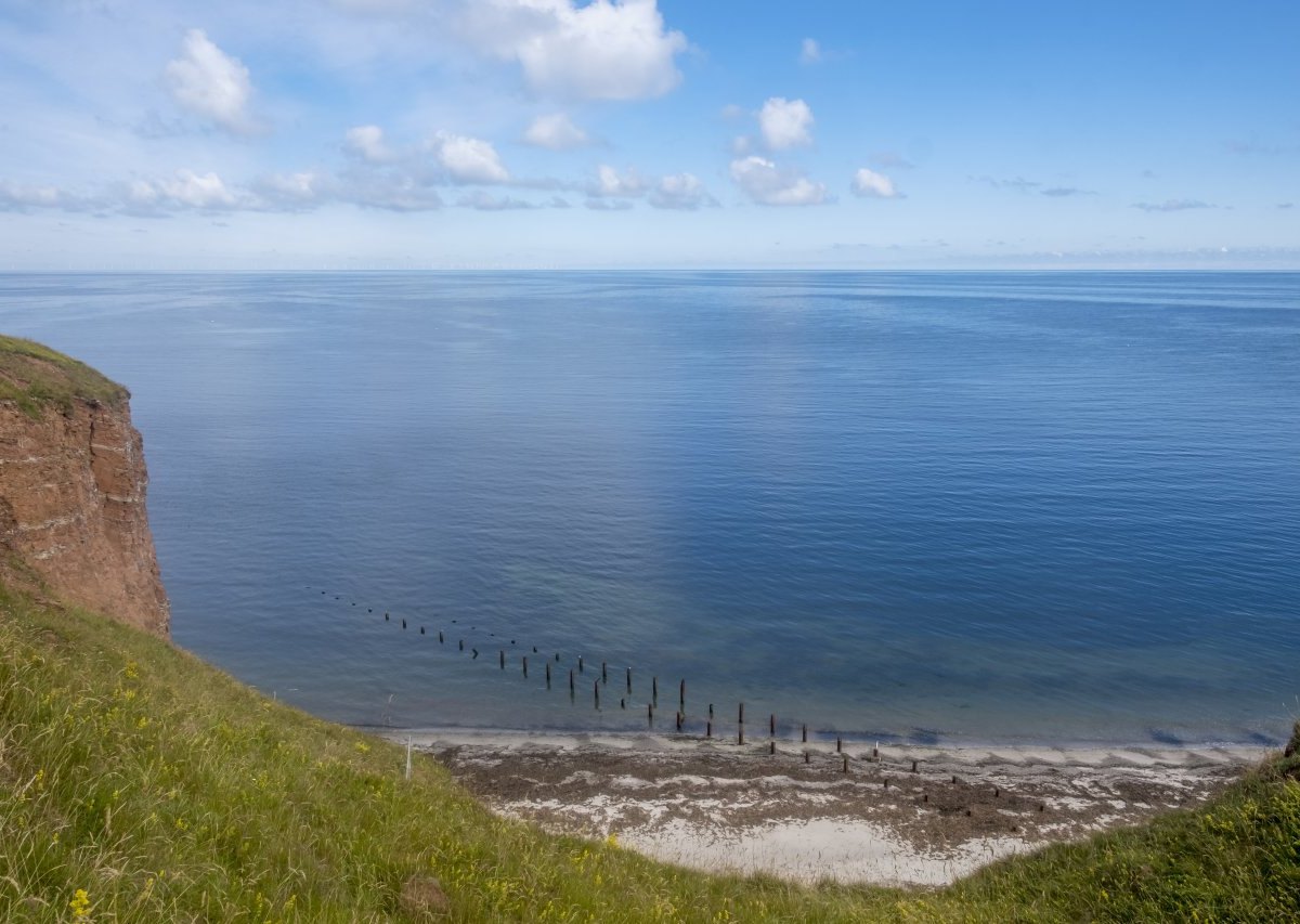 Strand Helgoland Glückssteine