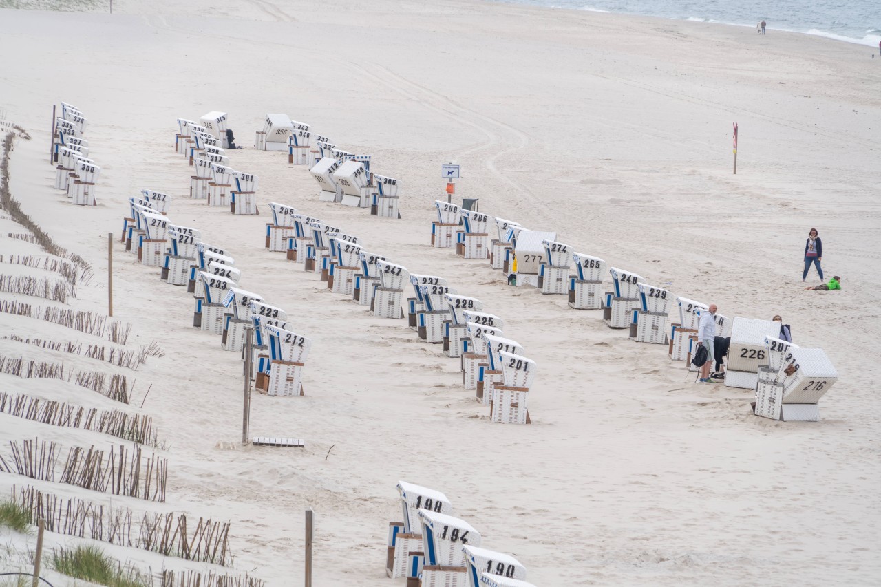 Der Strand von der Nordsee-Insel Sylt.