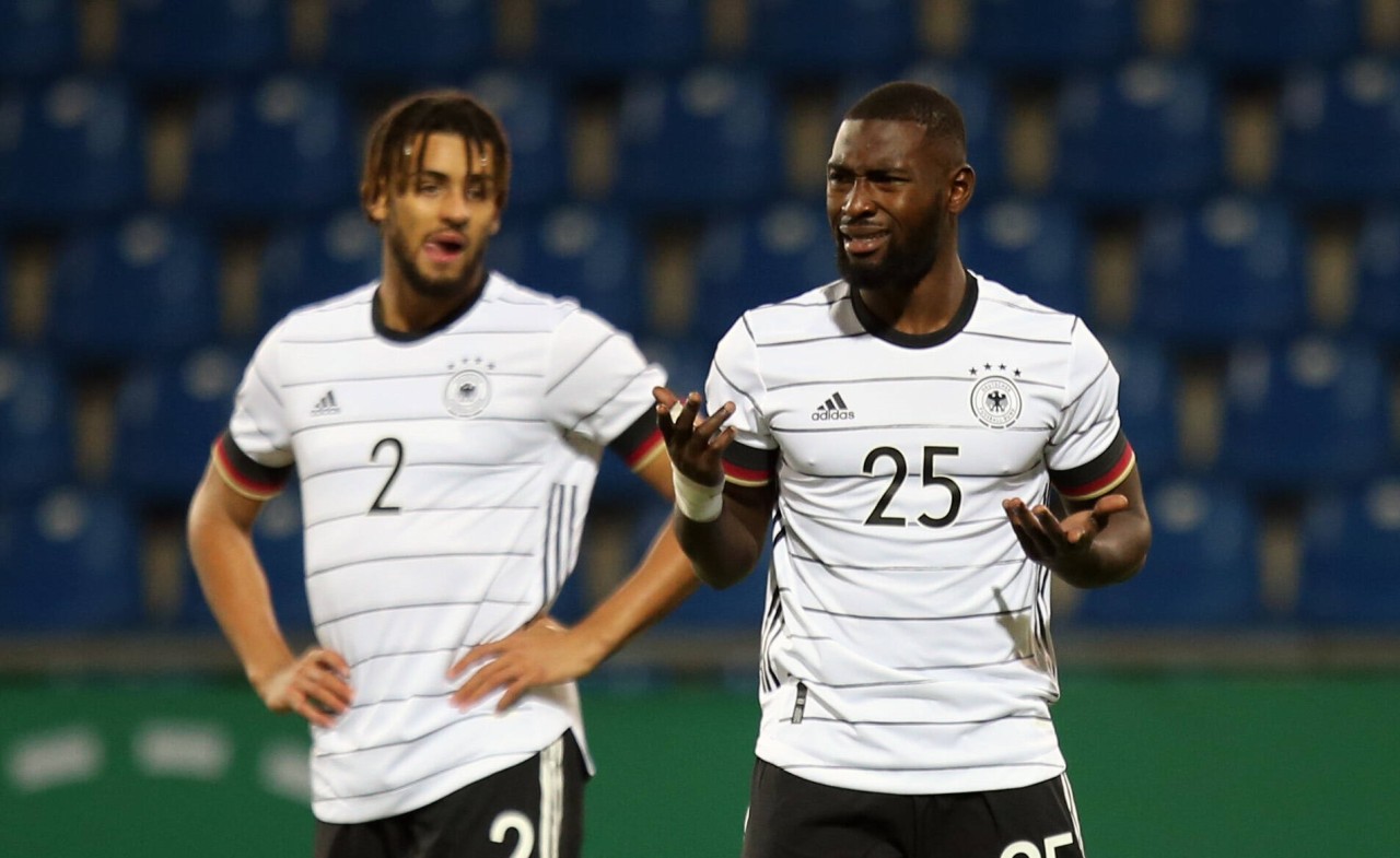 Mit Josha Vagnoman (l.) und Stephan Ambrosius ist der Hamburger SV gleich zweimal im deutschen Aufgebot der U21-EM vertreten.