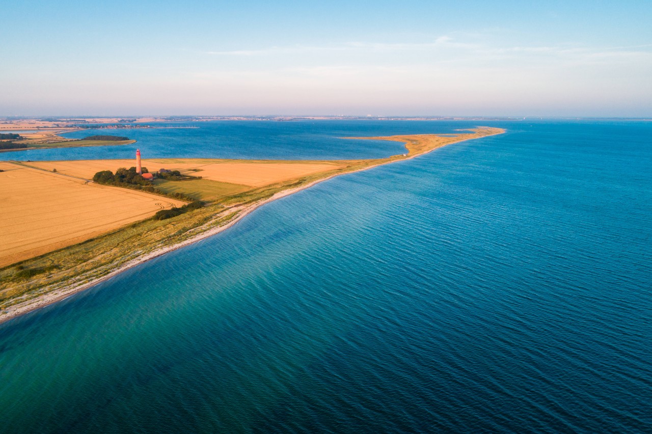 Leuchtturm Flügge auf der Insel Fehmarn