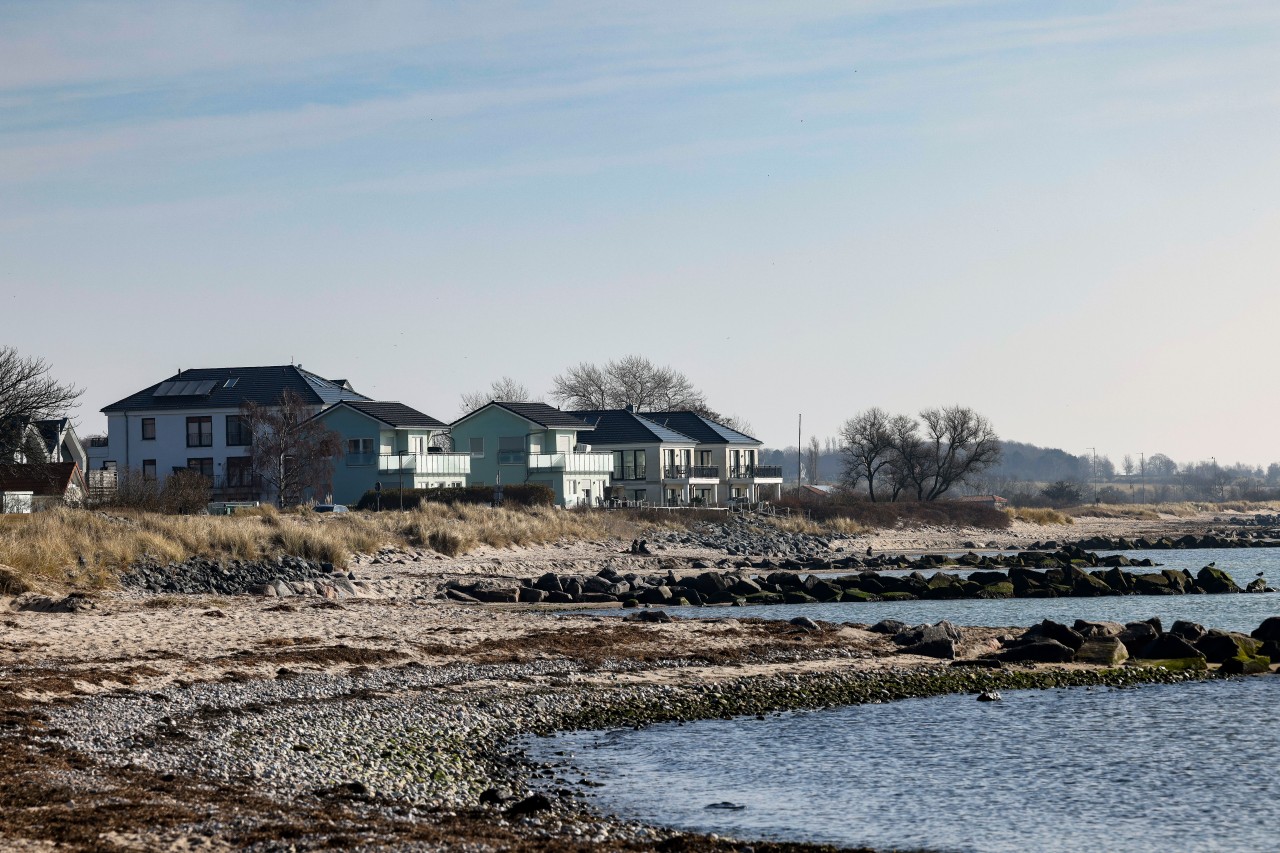 Ein Blick auf den Strand in Fehmarn