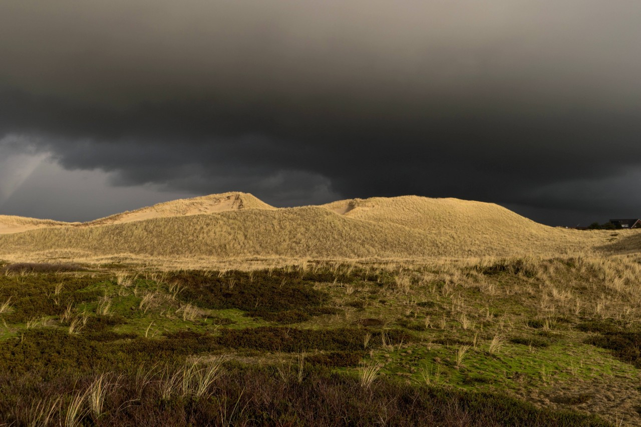 Die Kritik nimmt kein Ende, die Wut wird immer größer. Über Westerland auf Sylt ziehen sich dunkle Wolken zusammen. (Symbolbild). 