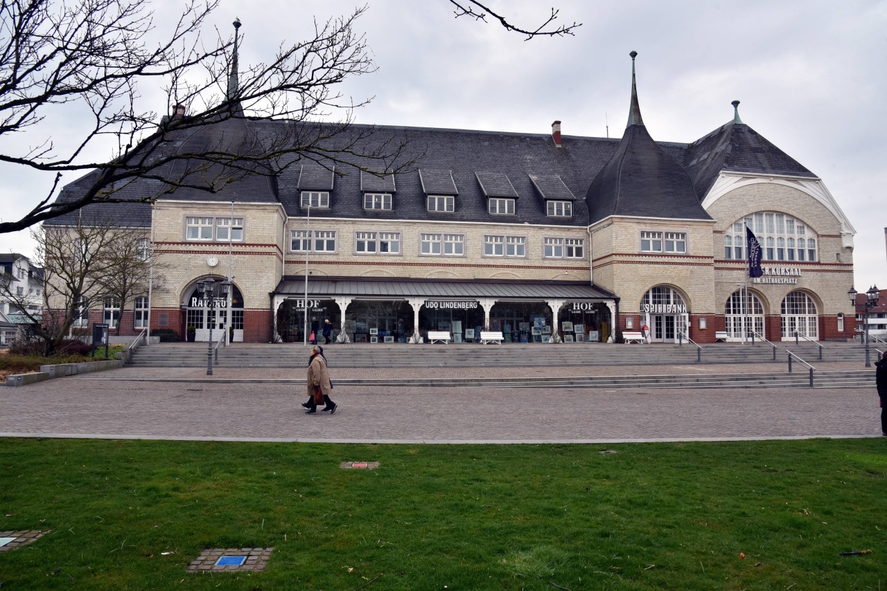 Das Rathaus in Westerland auf Sylt. 