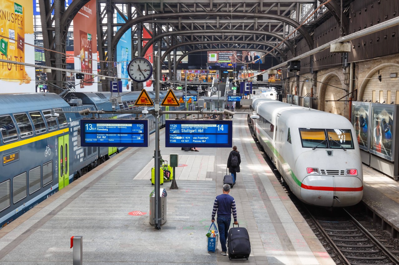 Ein ICE am Hauptbahnhof Hamburg (Archivbild)