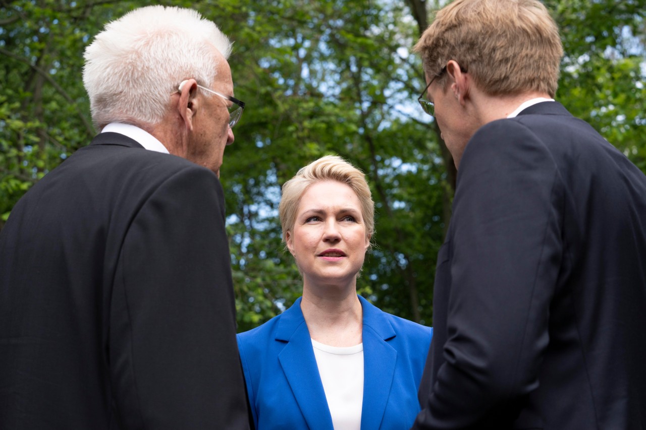 Manuela Schwesig und die SPD sehen sich wachsender Zustimmung unter anderem für die CDU gegenüber. (Symbolbild)