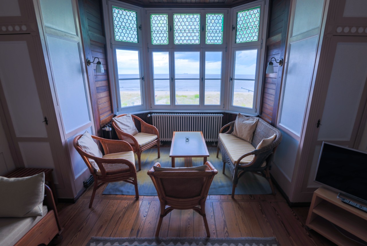 Eine Ferienwohnung an der Ostsee: Der Ausblick ist traumhaft, der in die Zukunft für viele nicht so. 