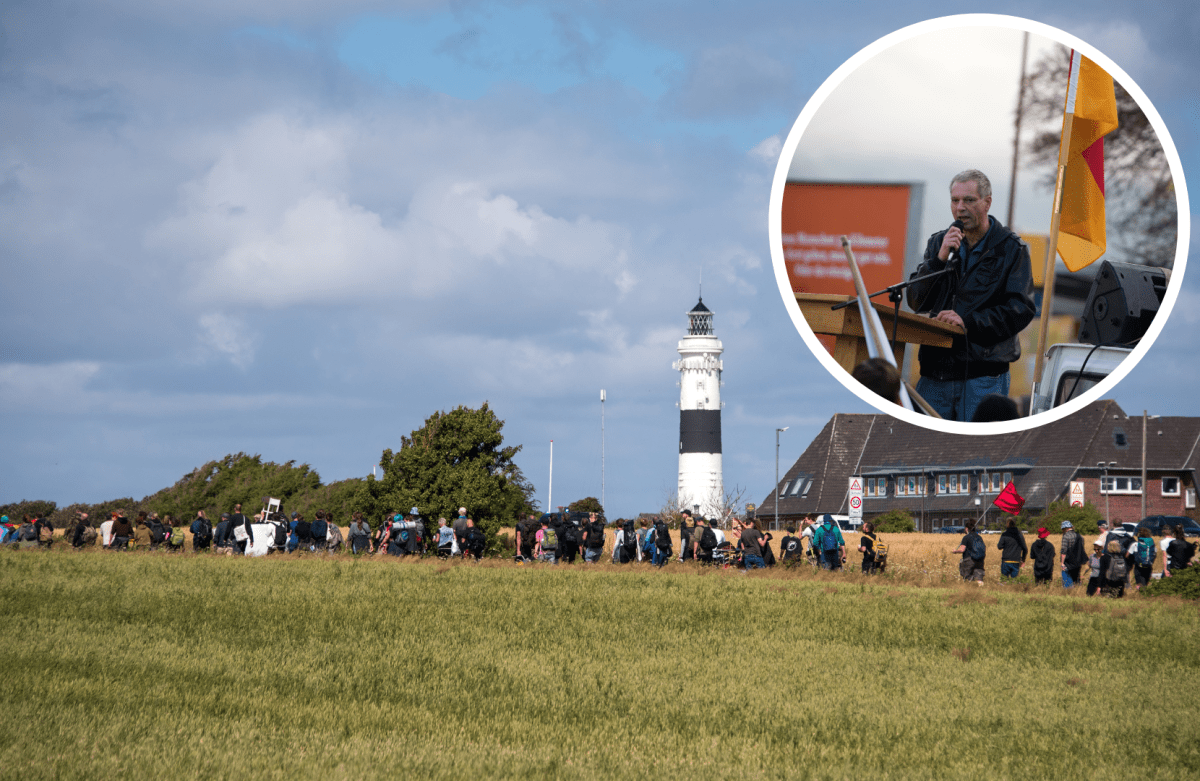 Sylt Demonstration die rechte