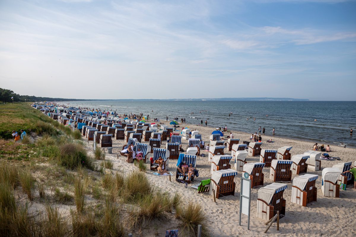 Ostseestrand auf der Insel Rügen