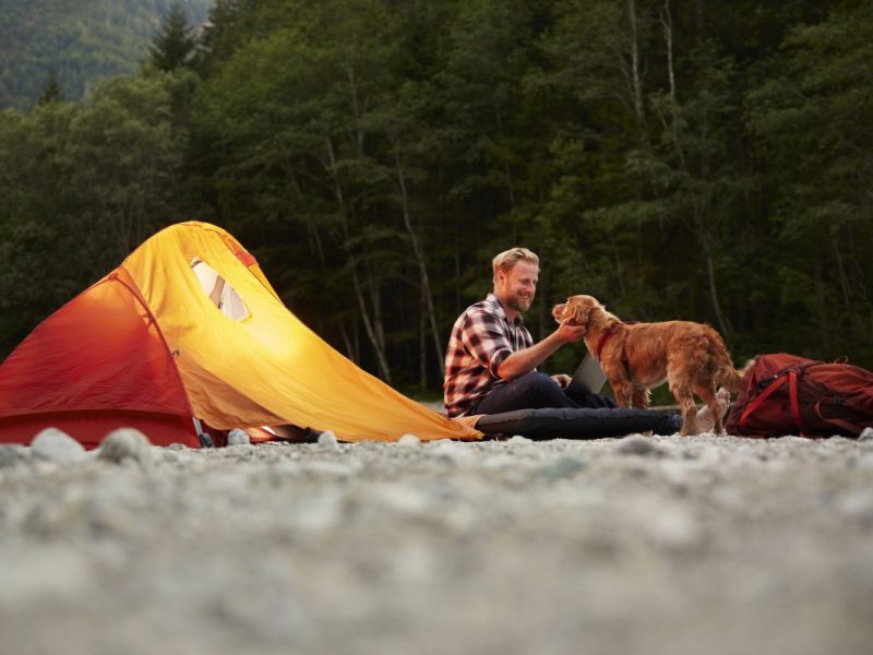 Camping mit Hund